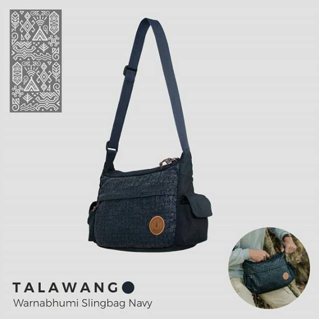 Tas Selempang Slingbag Ammossi Amosi Talawang Warnabhumi Bags