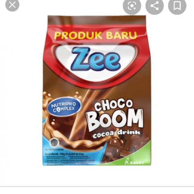 

New susu zee choco boom pack ( isi 4 shet)