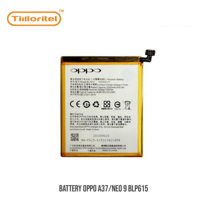 BATTERY OPPO A37/NEO 9 BLP615