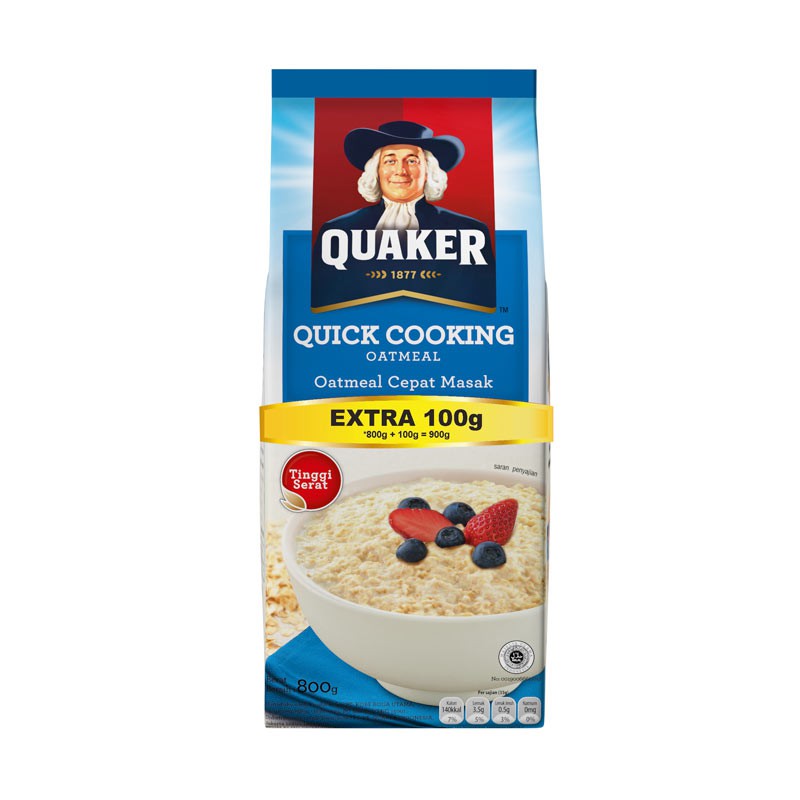 

QUAKER OAT QUICK COOKING 800GR PCH