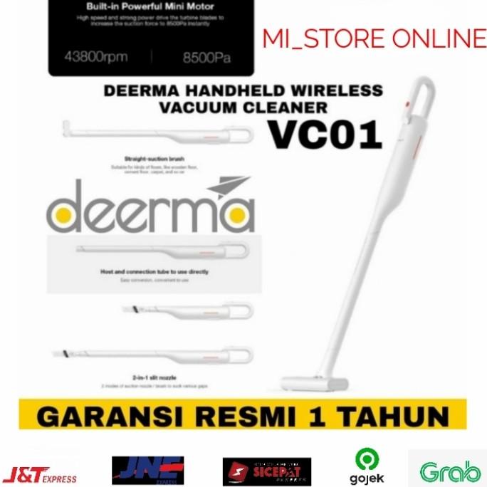 Jual Deerma Handheld Wireless Vacuum Cleaner Vc01 8500Pa Not Vc20