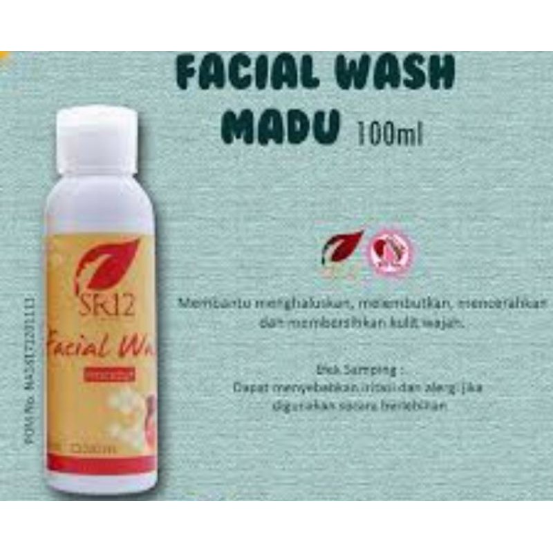 facial wash madu sr12
