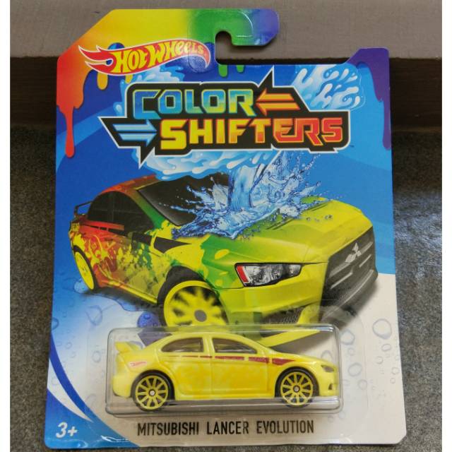 hot wheels color shifters mitsubishi lancer evolution