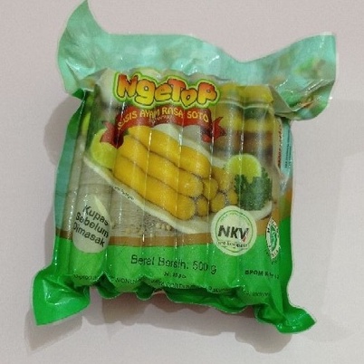 Frozen Food Sosis Ngetop rasa soto Kota Batu Malang
