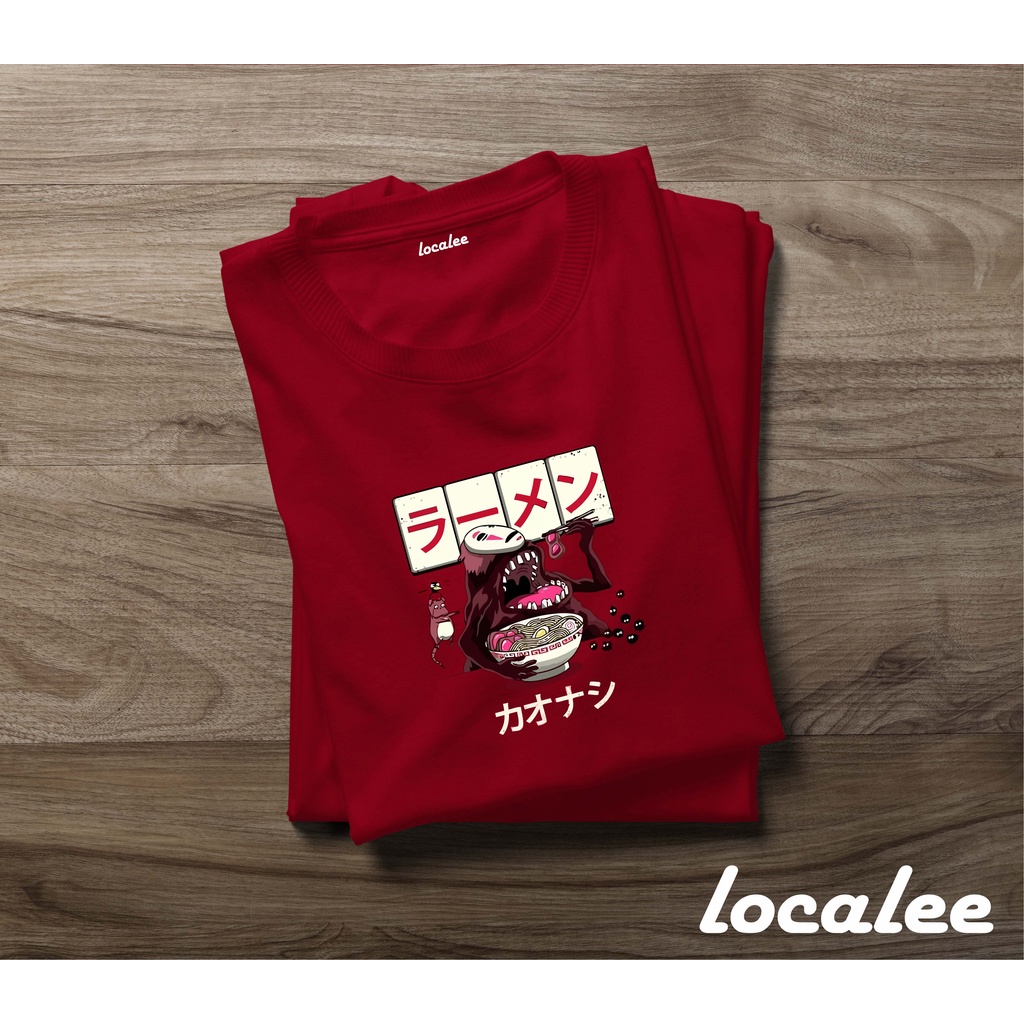 NO FACE MONSTER GHIBLI TSHIRT- KAOS NO FACE- KAOS SABLON GHIBLI- GHIBLI COLLECTION TSHIRT