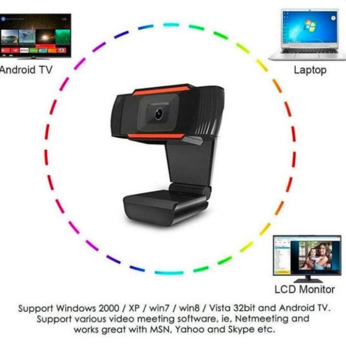 Webcam Autofocus / Web Camera For PC Laptop HD 720 1080 WEB-01 HD720P Kamera web