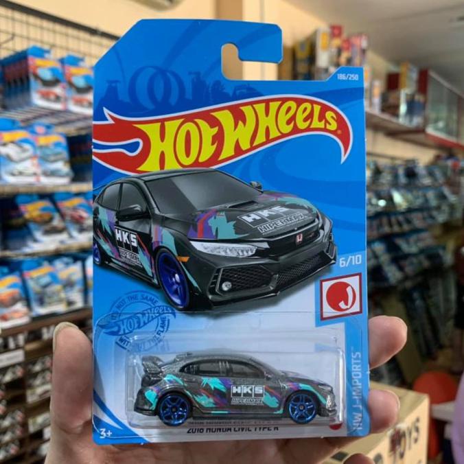 Cuci Gudang Hotwheels 2018 Honda Civic Type R Hks - Lot K 2021 Terlaris