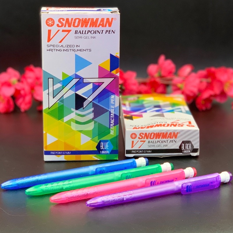 

Pen snowman V7