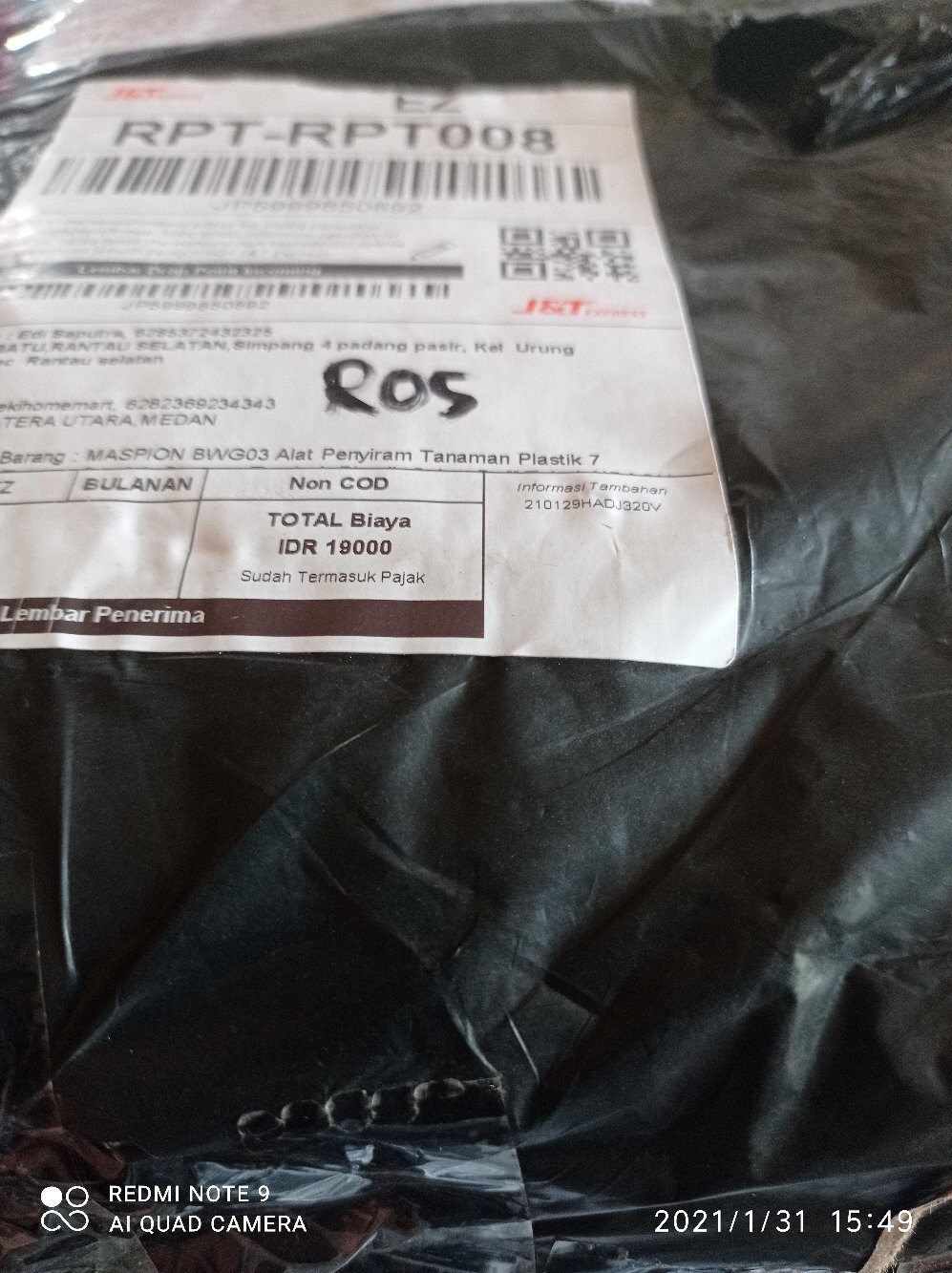 Ultra 298 Tempat Sendok Gantung Tembok Plastik Sekat Doff Tebal