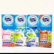 Susu Bendera Frisian Flag Purefarm UHT - 225ml