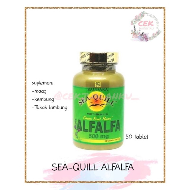 SEA QUILL ALFALFA 50'S