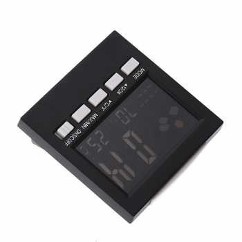 (COD) Jam Alarm LED Thermometer Hygrometer Forecast Weather Station Import
