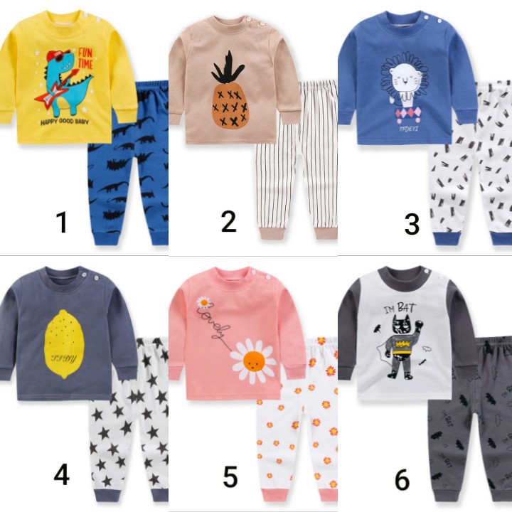 IMPORT Setelan Lengan Panjang 0 1 2 3 Tahun Pakaian Bayi IMPORT Setelan Lengan Panjang 0 1 2 3 Tahun Pakaian Bayi