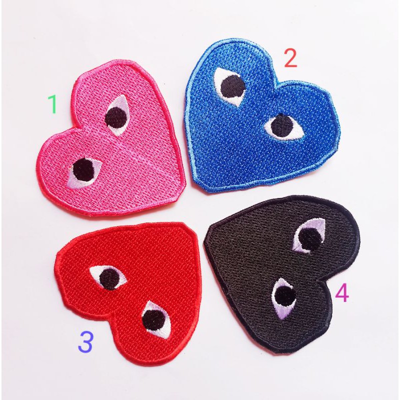 patch bordir CDG premium