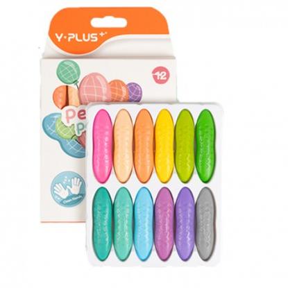 

Recomend Magical Crayon 12 pcs 24 pcs Crayons Set Bayi Anak Peanut Yplus UK Mudah Dihapus Tidak Kotor Tangan