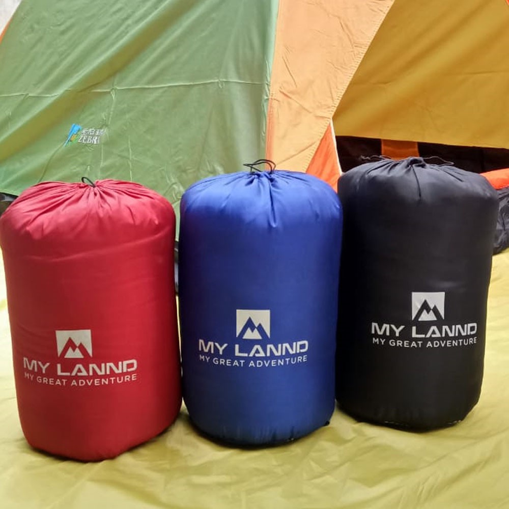 sleeping bag SB polar bulu sleping bag mylannd Plus bantal