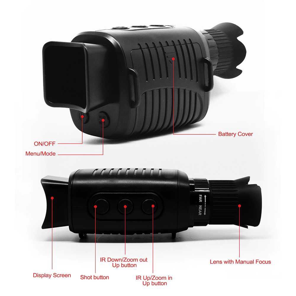 TEROPONG DIGITAL HD MALAM HARI MONOKULAR TEROPONG NIGHT VISION OUTDOOR MONOKULAR HUNT 1080P