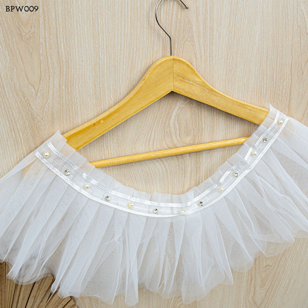 [PALING LARIS] WEDDING BOLERO PESTA PERNIKAHAN LACE SABRINA PUTIH WANITA BPW009