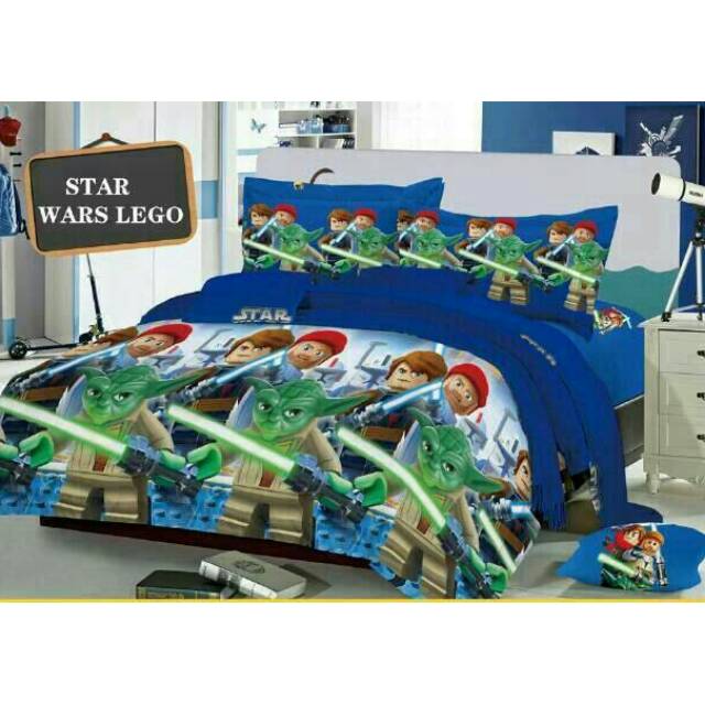 Sprei Star wars lego 180x200