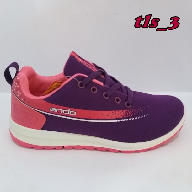 SEPATU ANDO WANITA SEPATU SNEAKER DEWASA OUTDOOR 37-41