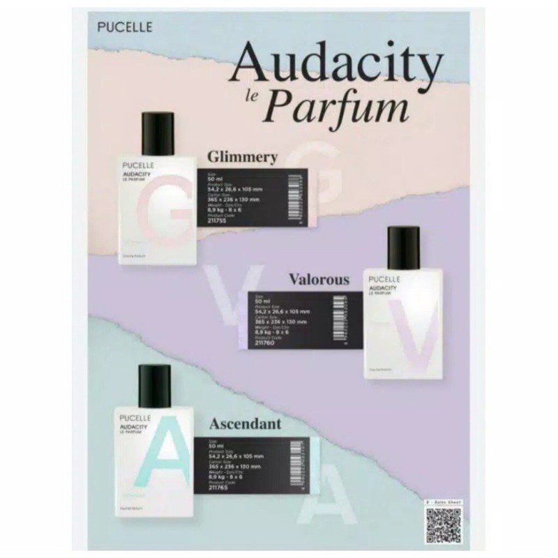 PUCELLE Audacity le Parfum 50ML