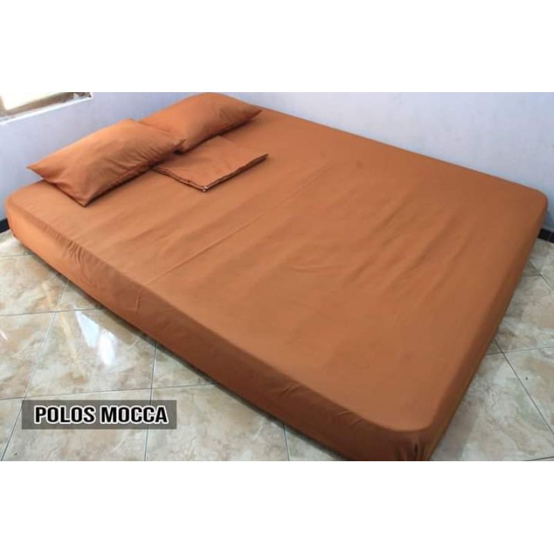 Set Sprei Homemade polos mocca