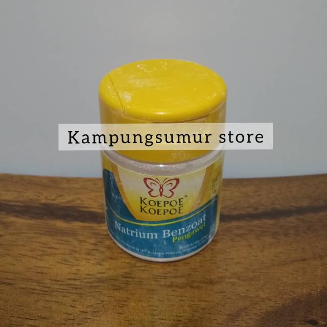 

Natrium Benzoat Koepoe Koepoe 33 gr