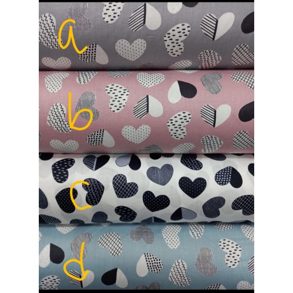 katun jepang motif love