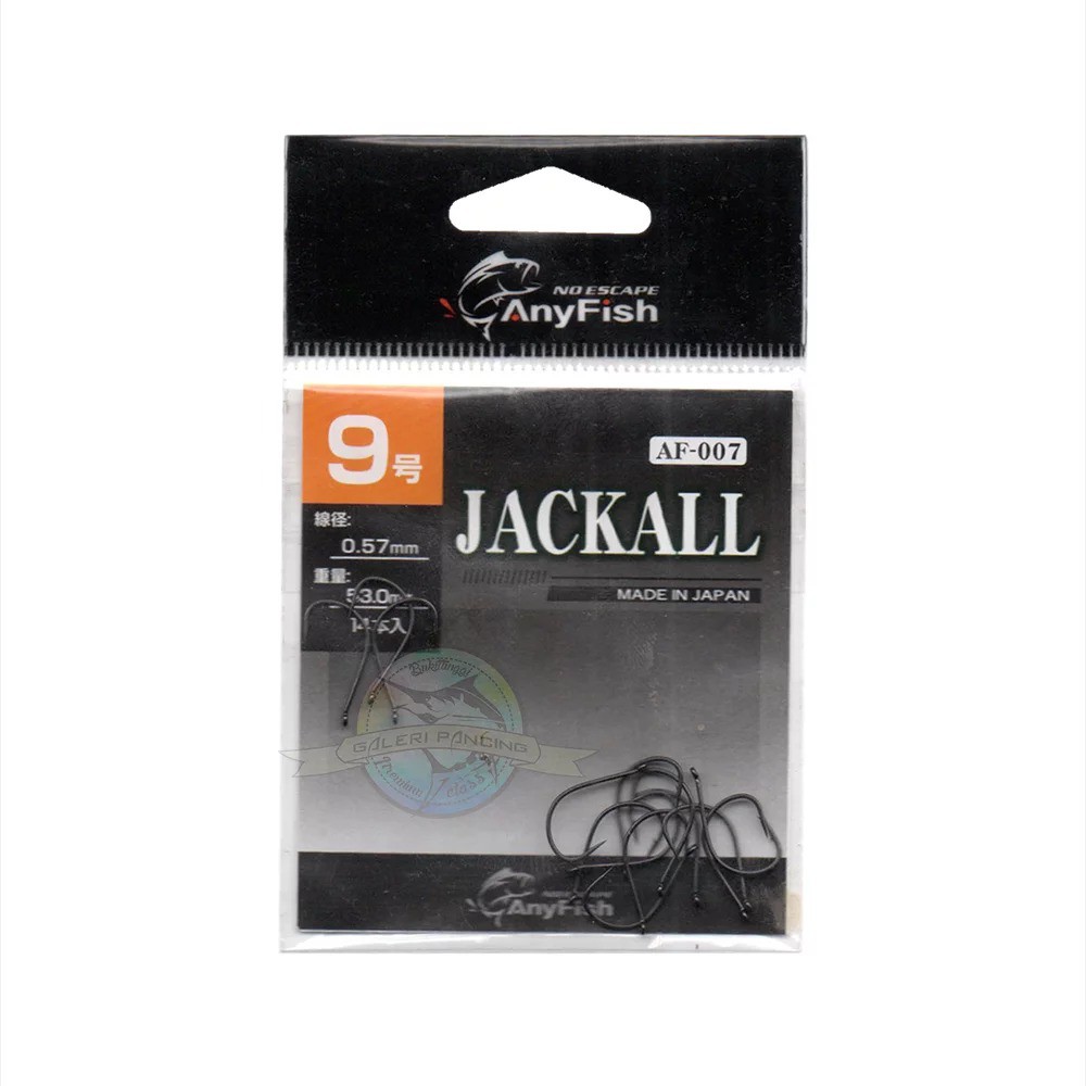 Kail Pancing Anyfish Jackall AF-007 No 9 Isi 14pcs