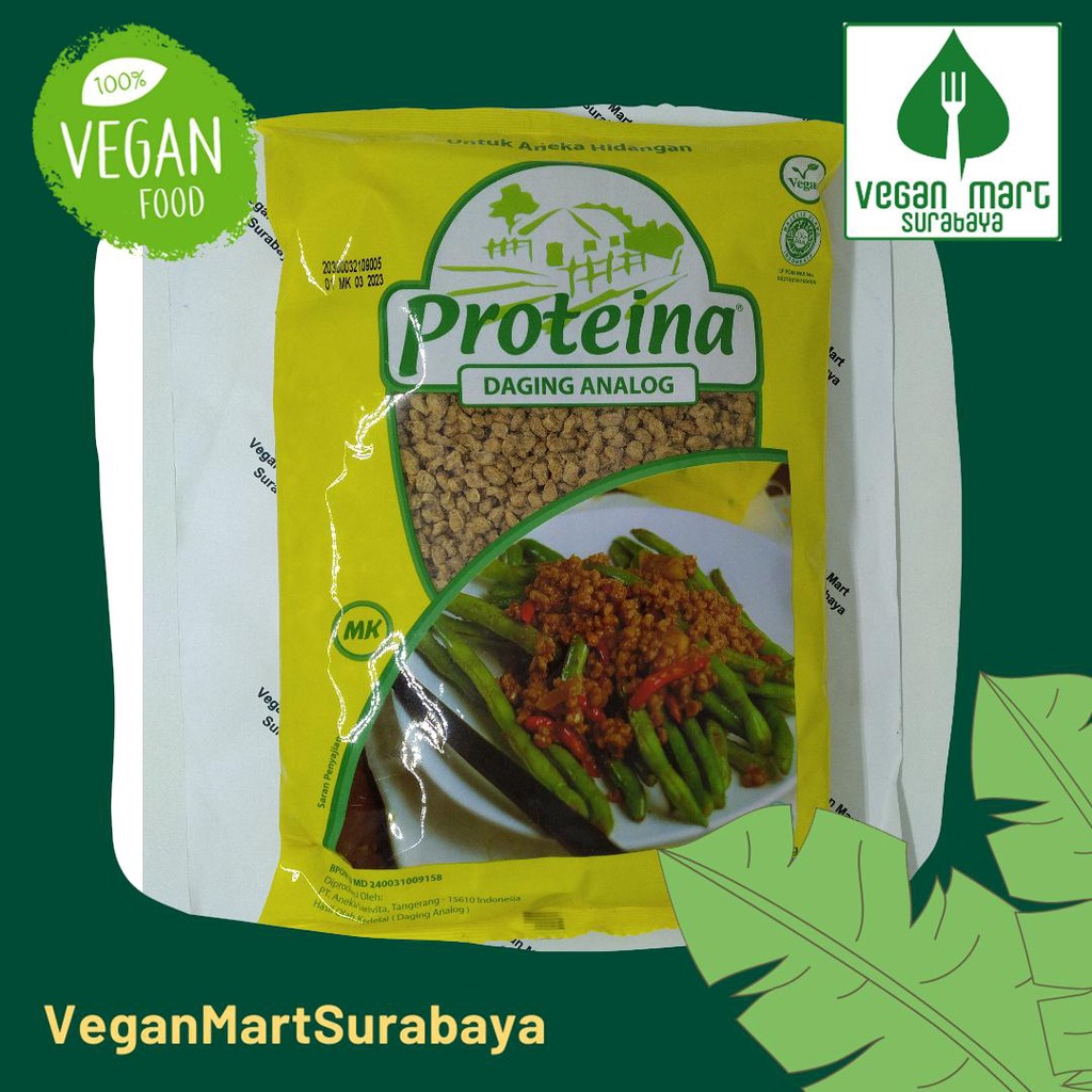 

Proteina MK 250 gram / Protein Nabati / Plant Based Meat / Vegan Meat