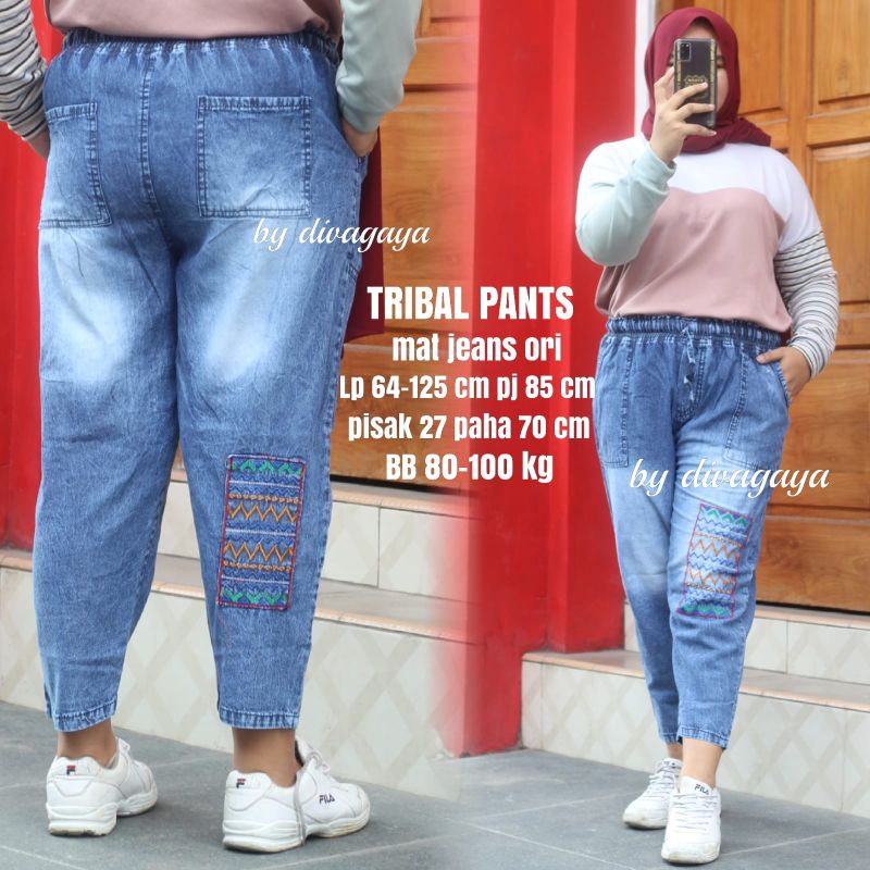 CELANA JUMBO MOTIF TERKINI BB 75-85 KG