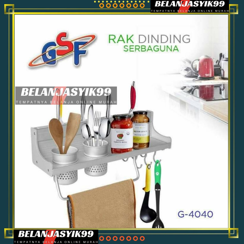 RAK DINDING SERBAGUNA GSF G-4040 / G 4040 / G4040 RAK DINDING DAPUR GSF G-4040 / G 4040 / G4040