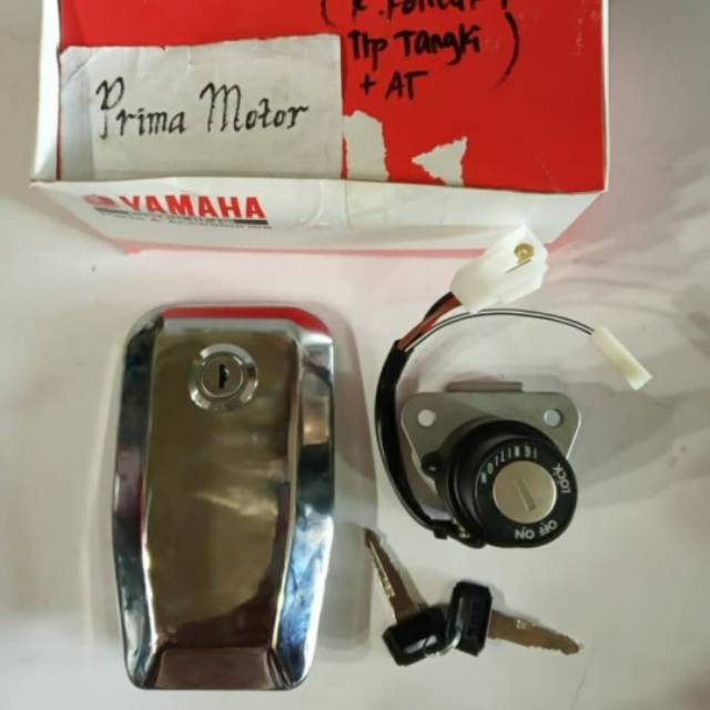 KUNCI KONTAK RX KING NEW DAN TUTUP TANGKI RX KING SET ORI YAMAHA YGP