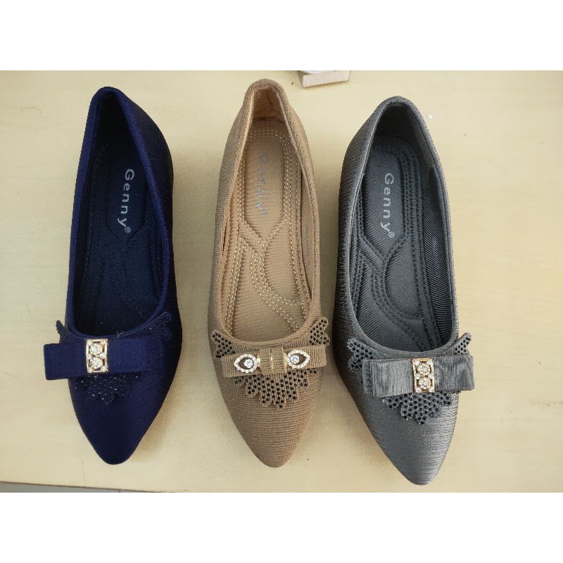 sepatu wedges original genny branded big sale
