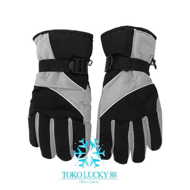 IMPORT Glove Ski Sarung Tangan Thermal anti air Tebal