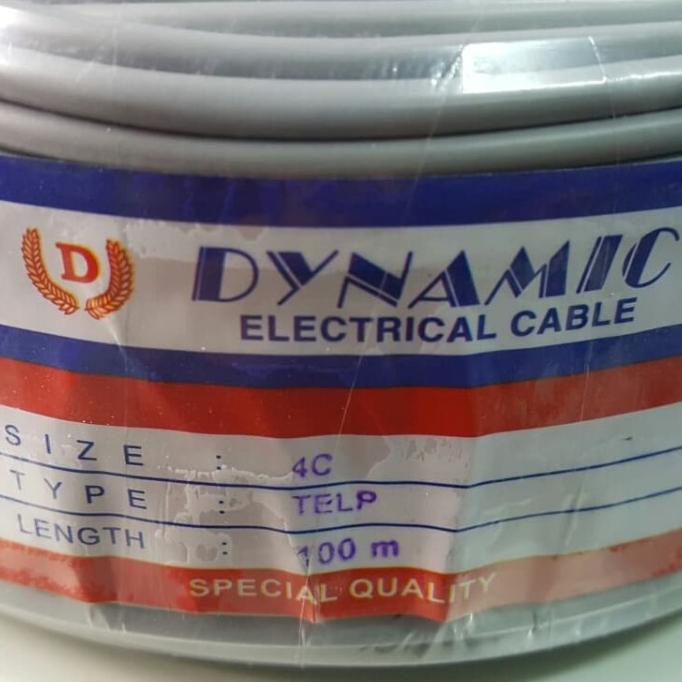 [COD] Kabel Telepon Isi 4 Dynamic/Kabel Telepon 4 Line Dynamic [COD]