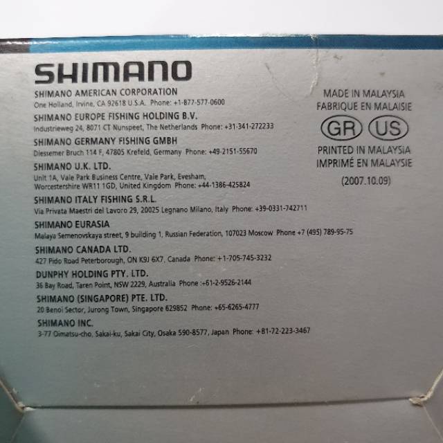 REEL SHIMANO SARAGOSA 3000