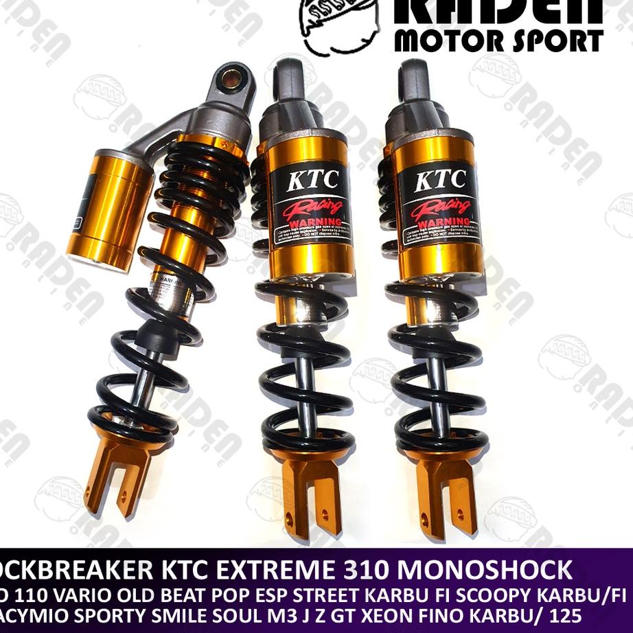 Telah Hadir.. (BISA COD) SHOCKBREAKER TABUNG KTC MODEL YSS GOG MERAH HITAM KUNING YELLOW CHROME 310M