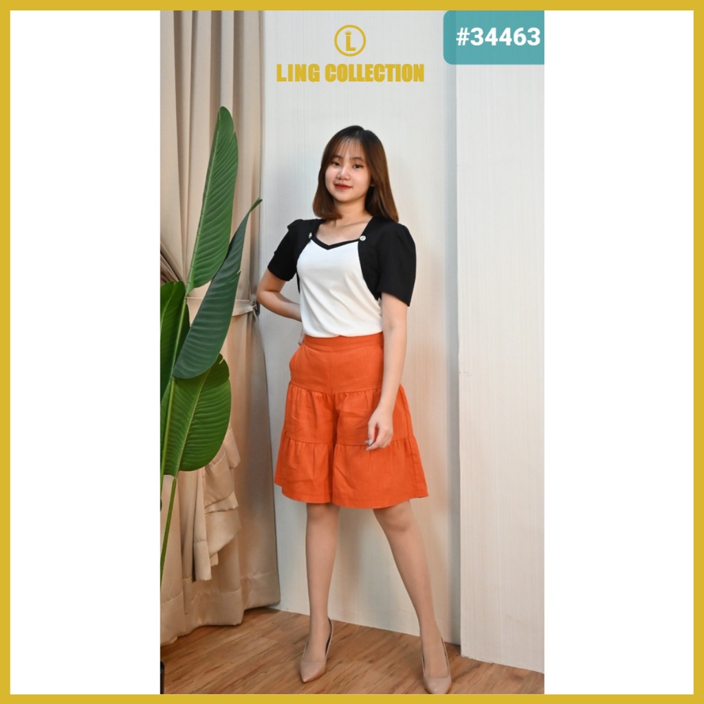 ROK FLARE SKIRT BIG SIZE PREMIUM POLOS