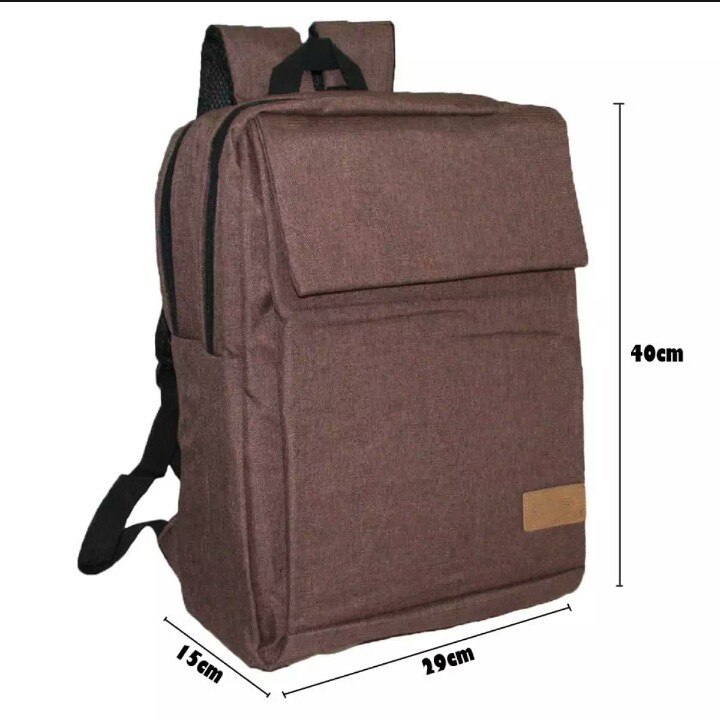 Polo wisdom tas ransel pria dan wanita tas laptop pria tas fashion pria original - coffe