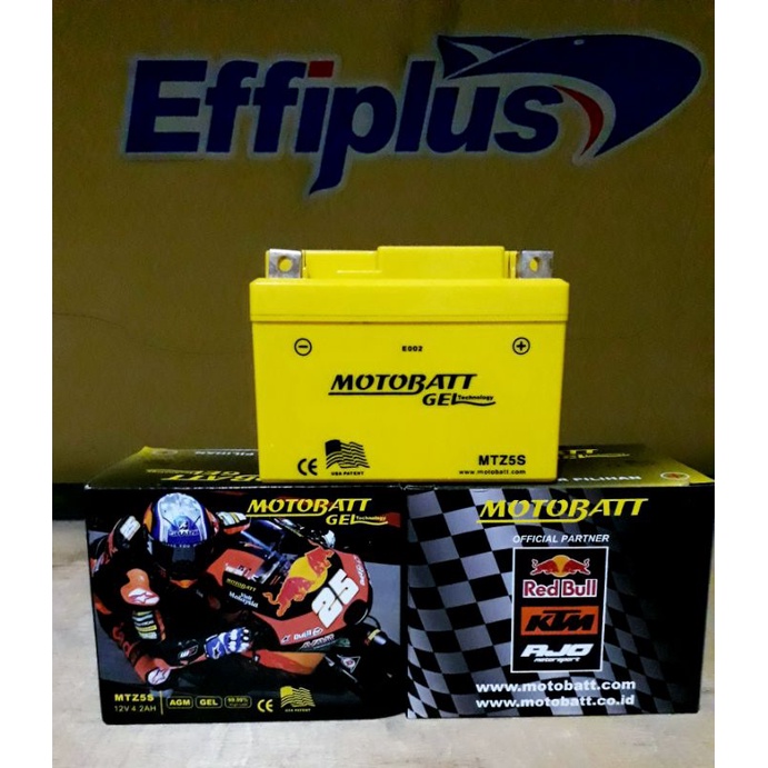 Aki Motor Motobatt MTZ5S GEL