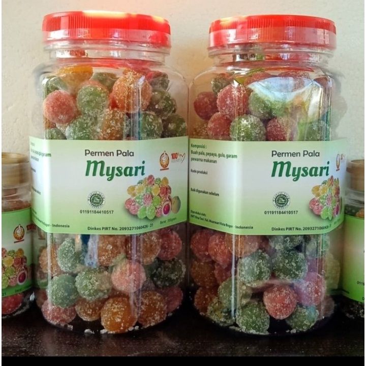 

Permen buah pala asli 500gr