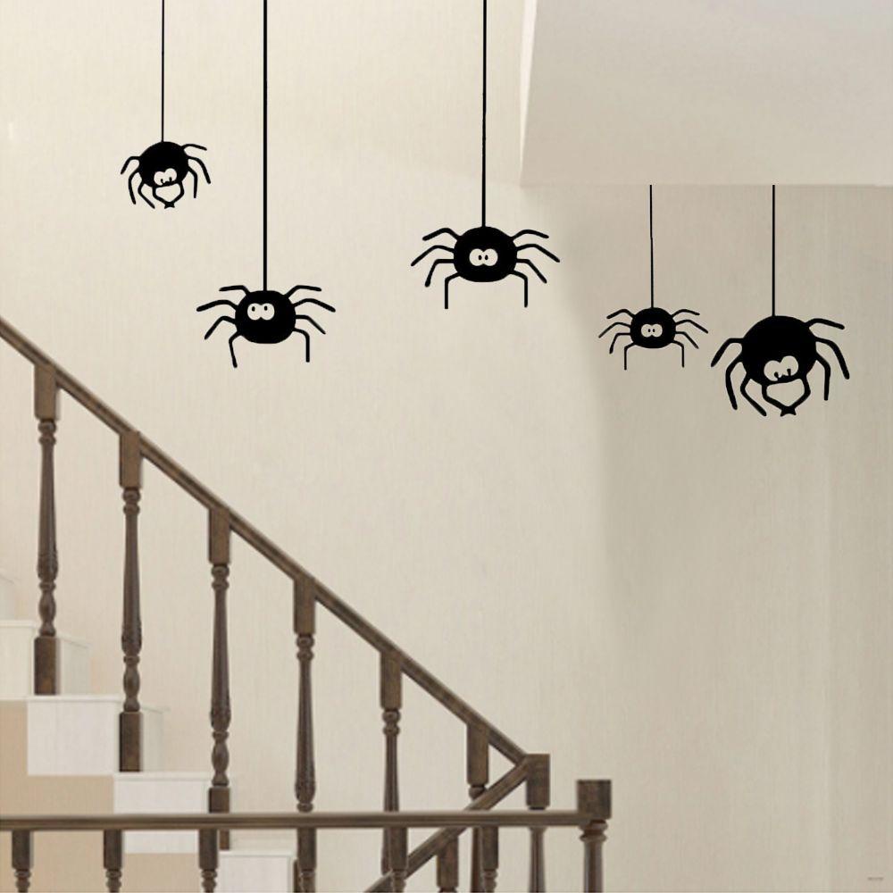 [Elegan] Spider Sticker Anti Air Wallpaper Pesta Prank Jendela Lucu