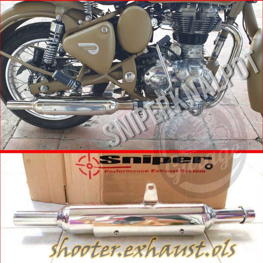 Knalpot Royal Enfield NEW / 2020 Classic