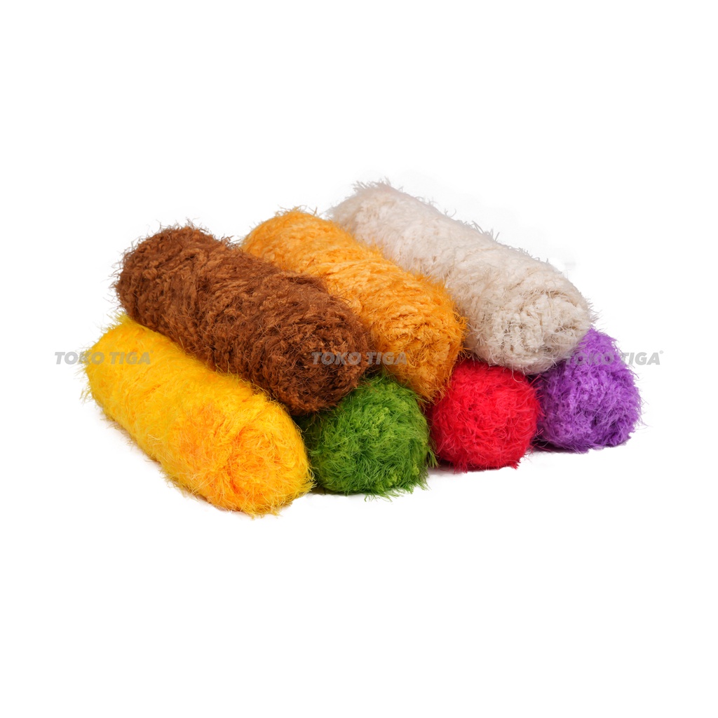 Benang Rajut Bulu Halus / Cashmere Plush Yarns / Mohair Yarns (BBL2)