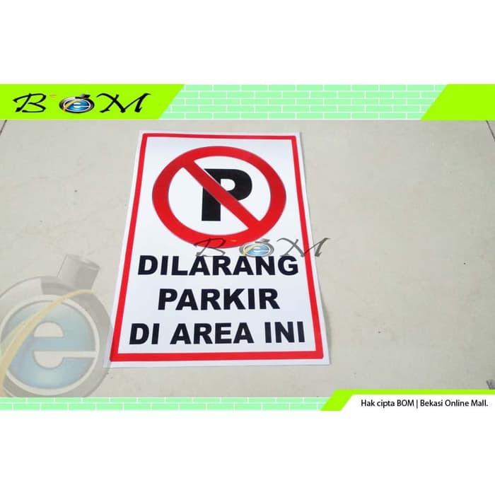 

Stiker Sticker Gambar Tulisan Dilarang Parkir P Di Area Ini