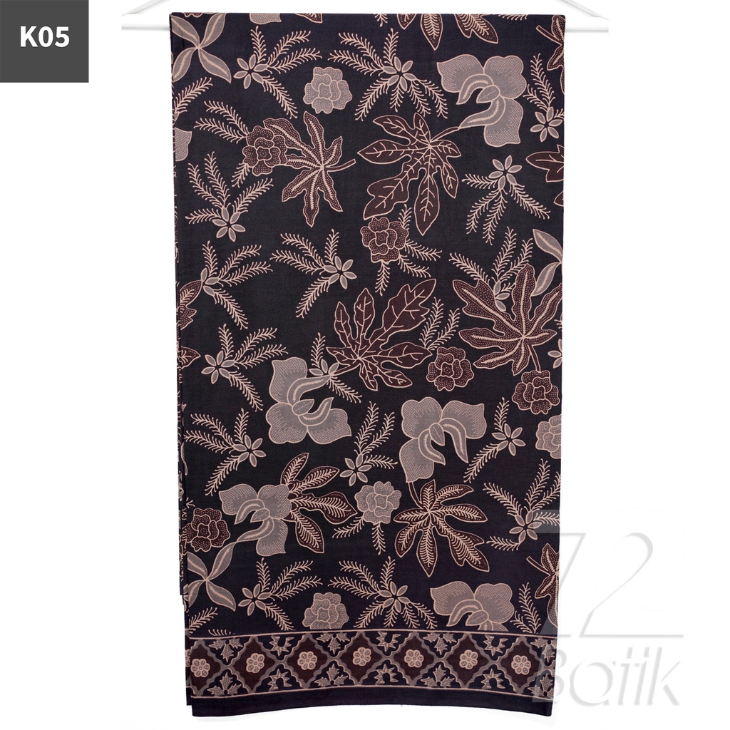 KAIN BATIK PREMIUM Bahan Katun Motif Daun Pepaya Warna Biru 721929 Cap 72 Jarik Jarit Samping Kebat Panjang Batik Katun Modern Premium Bahan Seragam Batik Pernikahan Kantor Keluarga Murah Kamen Jadi Batik Bali Lembaran