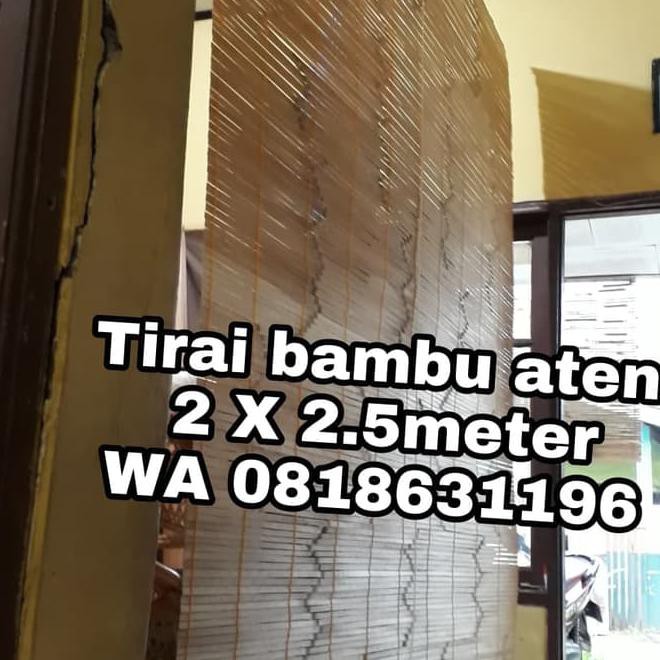 Tirai Bambu 2 X 2.5Meter