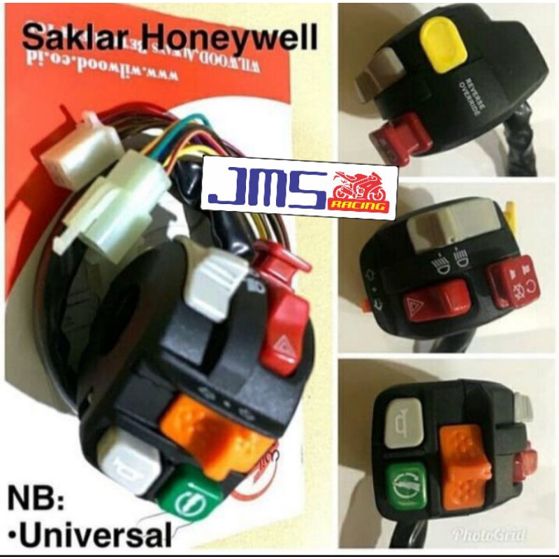 saklar honeywell set kiri kanan universal nmax aerox pcx vario beat mio scoopy vixion cb soul fu mx