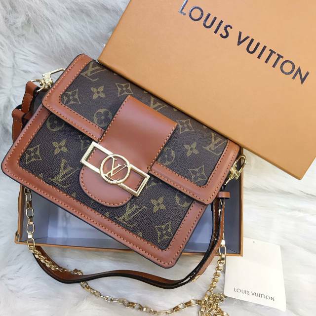 LOUIS VUITTON LV DAUPHINE TAS PESTA PUNDAK SELEMPANG SHOULDER BAG SLING CLUTCH